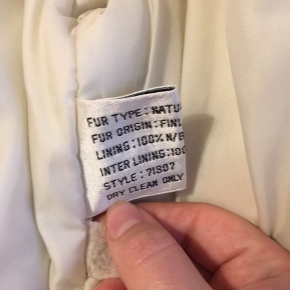 COPY - MEDIUM VINTAGE GENUINE FOX FUR JACKET GUC - Picture 3 of 8